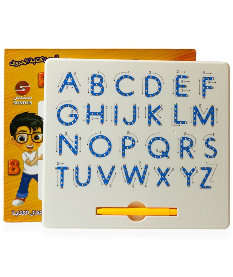SUNDUS Magnetic Writing Board for Learning English Letters – Educational Tracing Board for Kids - Image 2